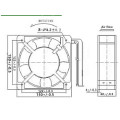 AC-Lüfter für kommerzielle Induktionsherd